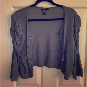 Cute gray cardigan/sweater